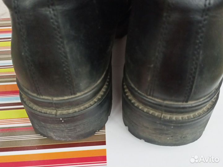 Ботинки женские 38 размер натуральная кожа