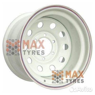 Off-Road Wheels УАЗ белый 7/0 R16