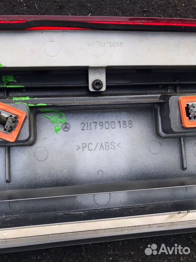 Спойлер mercedes e211 универсал