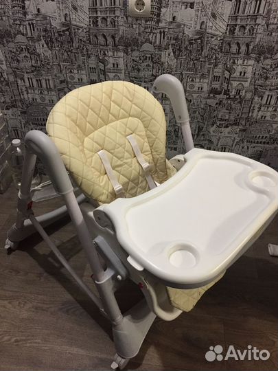 Стульчик для кормления happy baby