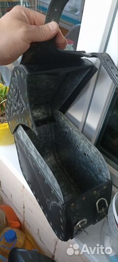 Кожаные кофры для мотоцикла