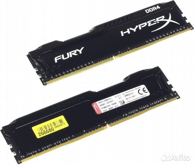 Оперативная память DDR4 8 гб HyperX HX426C16FB2K2