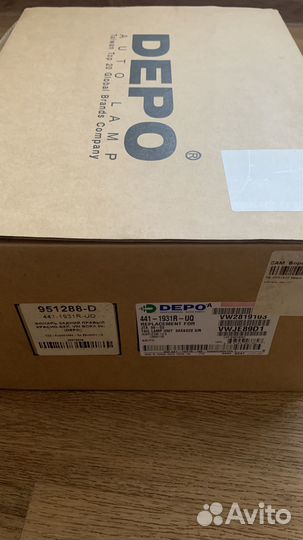 Фонарь задний Depo volkswagen bora jetta