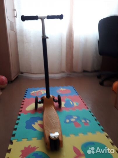 Самокат детский трехколесный бу