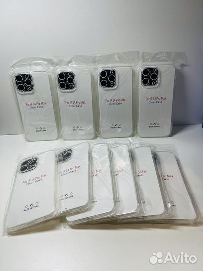 Прозрачные чехлы на iPhone оптом
