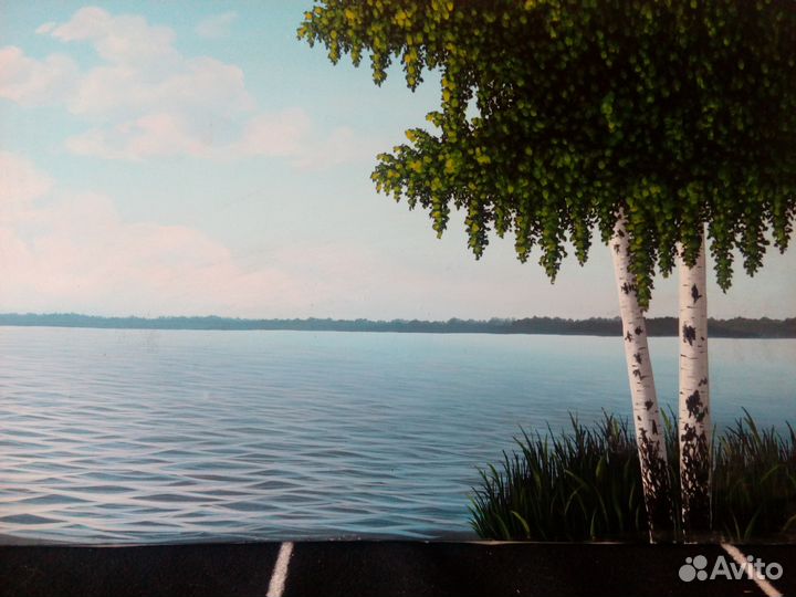 Картина маслом холст