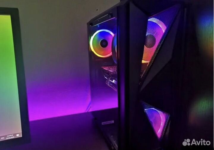 Корпус компьютерный 1stPlayer firerose F4