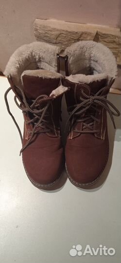 Ботинки теплые