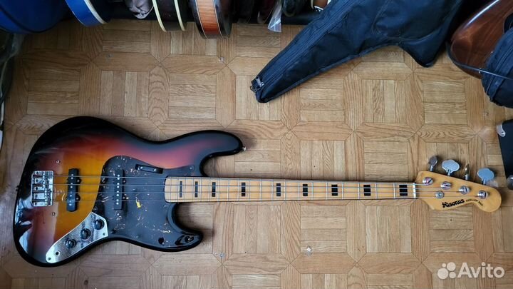 1977 Hisonus Jazz Bass JB 75 Япония Редкость
