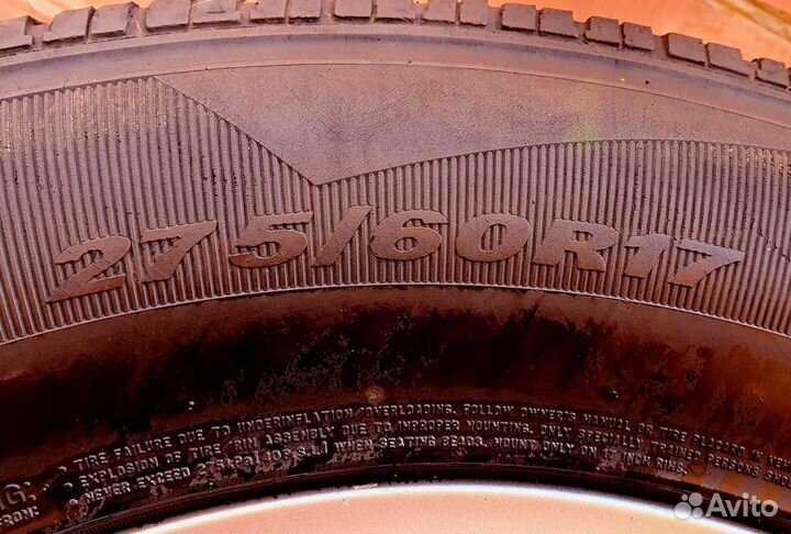 Диски mercedes с резиной 275/60 R17