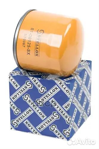 Фильтр масляный h101 d102 1-12un 1bar Stellox 262