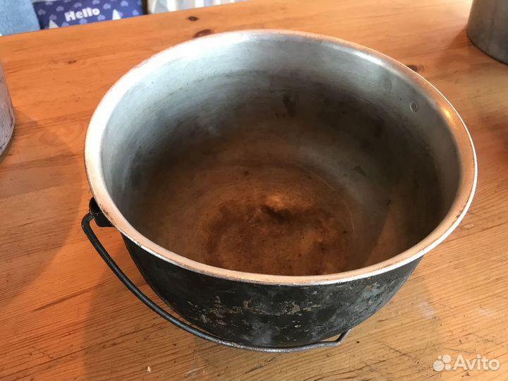 Казан для мангала, котелок для костра СССР