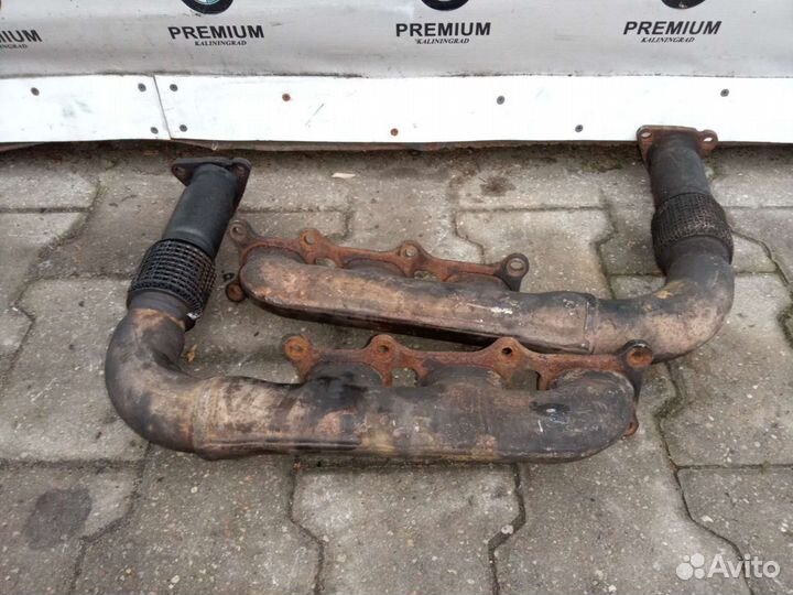 Коллектор выпускной 3.0 CRC Audi Q7 VW Touareg