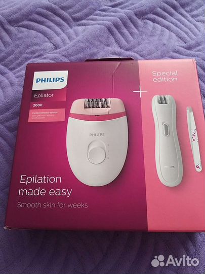 Эпилятор philips новый