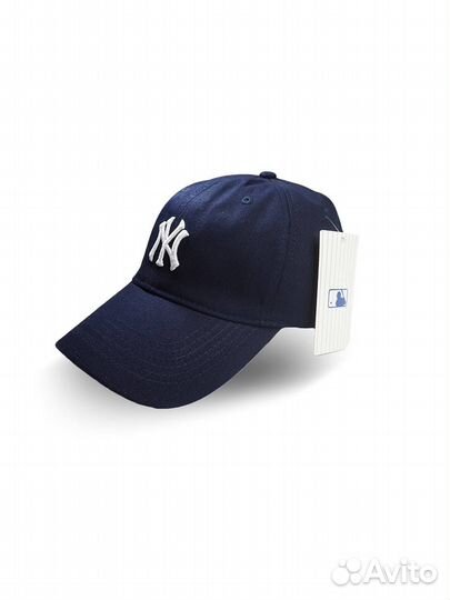 Синяя Бейсболка кепка New York MLB мужская женская
