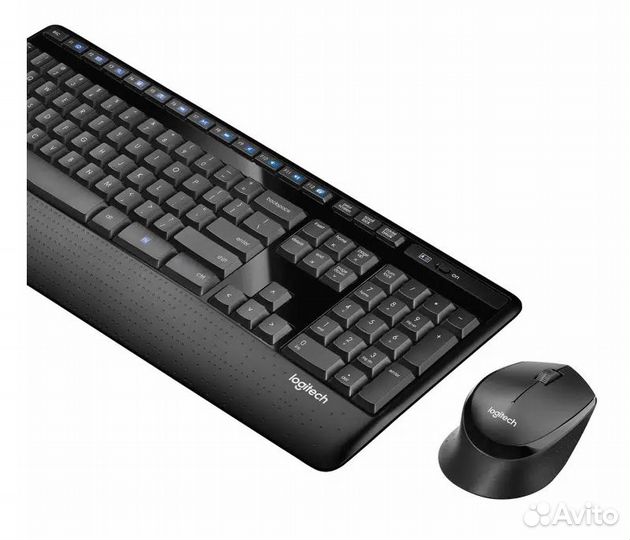 Logitech беспроводной набор MK345 RUS черный (Черн