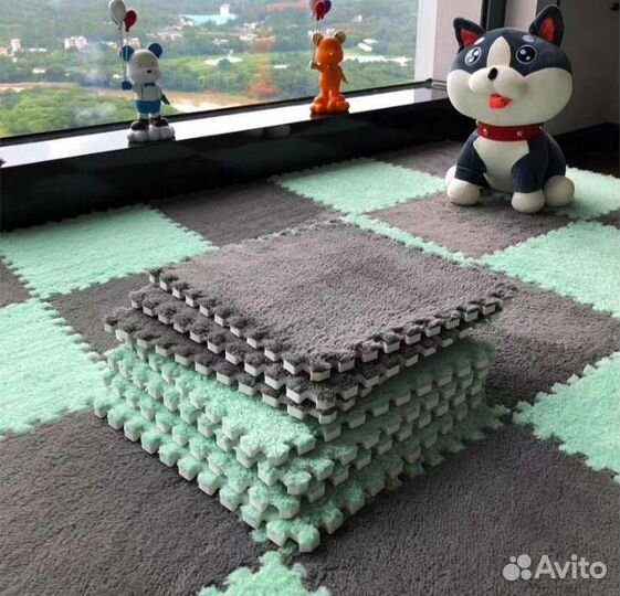 Мягкий пазл - коврик