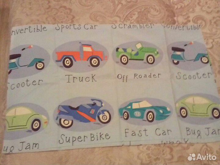 Детский пододеяльник и наволочка