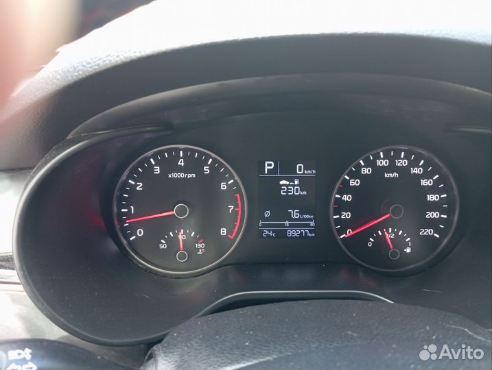 Kia Rio 1.6 AT, 2019, 89 300 км