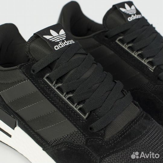 Adidas ZX 500 Boost Black / White new