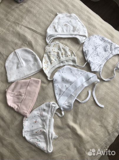 Чепчик для новорожденного