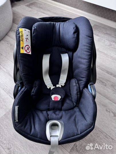 Автолюлька cybex cloud q с базой isofex