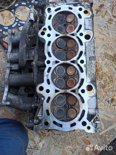 Головка блока цилиндров honda element K24A4