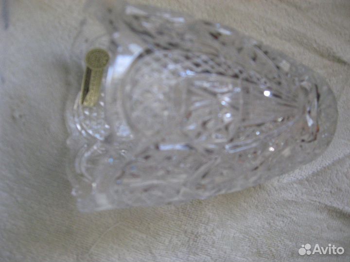 Ваза хрусталь
