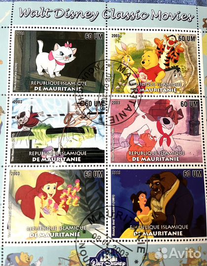 Марки Walt Disney