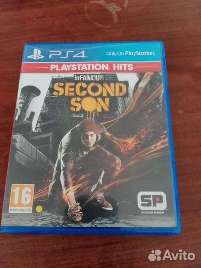 Диск infamous second son на ps4