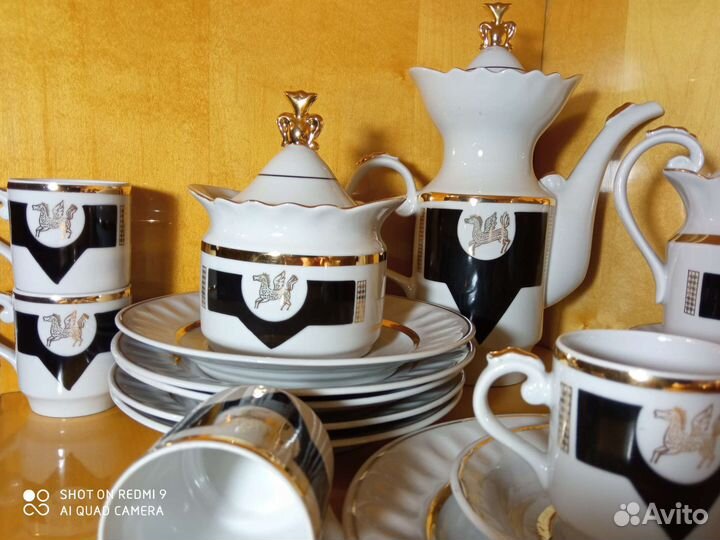 Кофейный сервиз Пегас из 1970-х Суммы