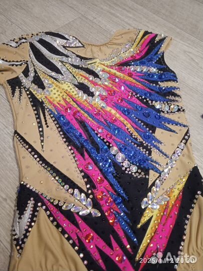 Купальник для гимнастики со штанами