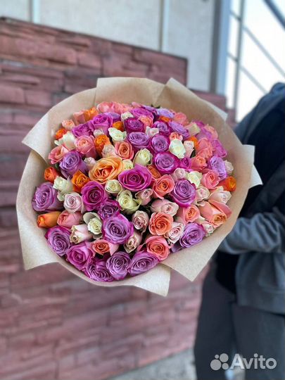 Роза микс кения 101