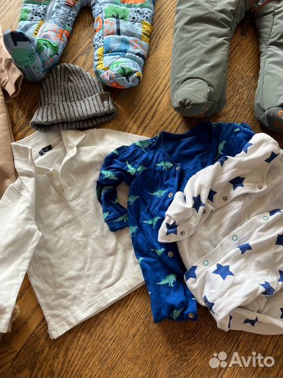 Вещи детские пакетом 74-80 зима/осень