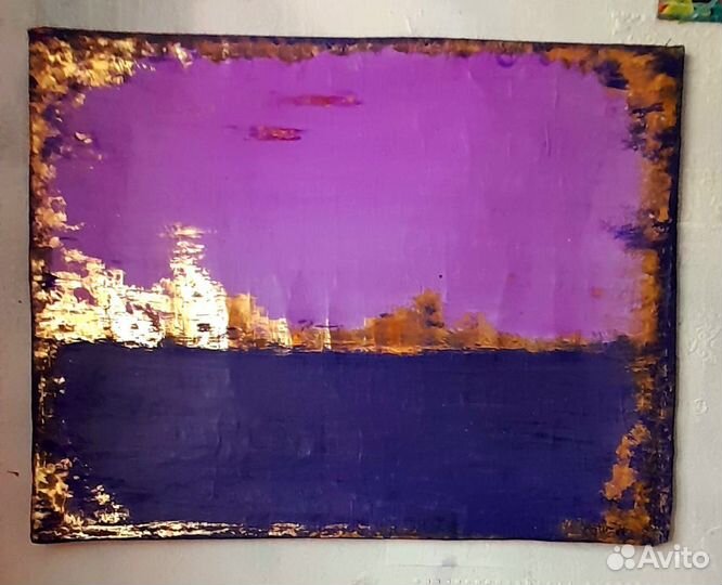 Интерьерная Картина акрилом на холсте