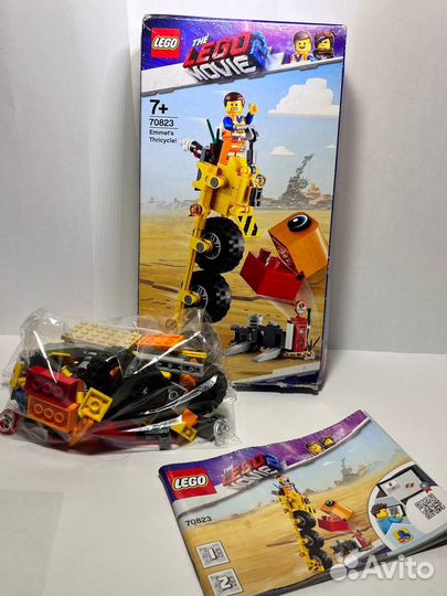 Lego Movie 2 70823 Emmet's Thricycle
