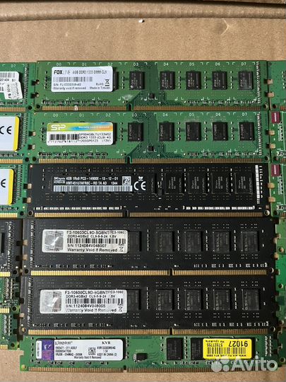 Оперативная память ddr3, ddr4 4gb 8gb 16gb 32gb