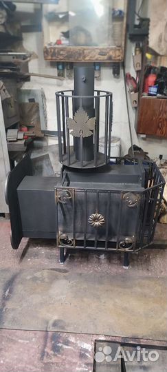 Печь для гаража и бани