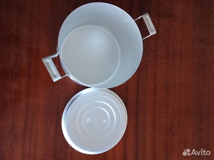 Бидон алюминиевый, кастрюля, миска