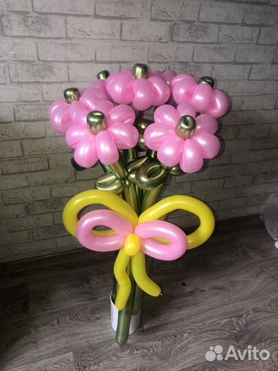 Цветы из шаров