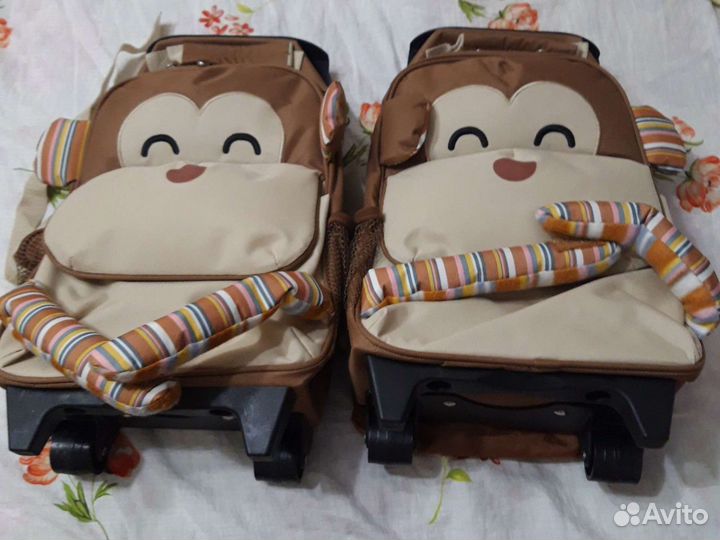 Сумка рюкзак на колесах