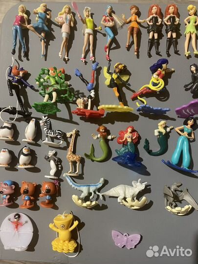 Игрушки из киндер сюрприза пакетом