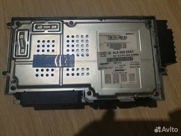 Усилитель bose MMI 2G Q7 4L 4L0035223A 4L0910223A