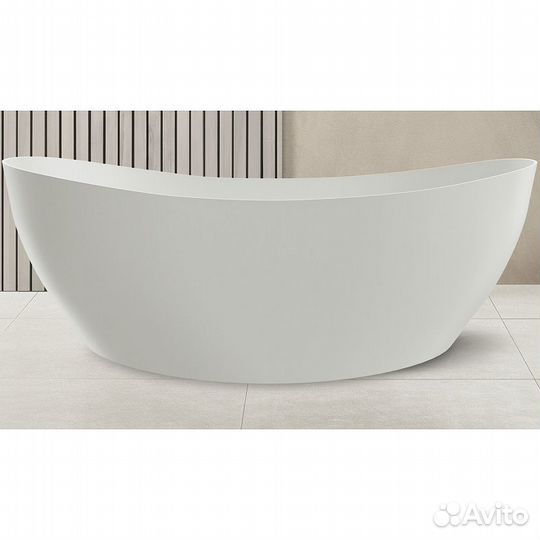 Ванна Abber Stein 180x85 AS9615-1.8 белая матовая