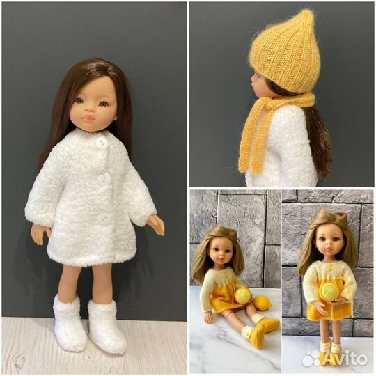 Паола Рейна. Одежда для куклы пакетом