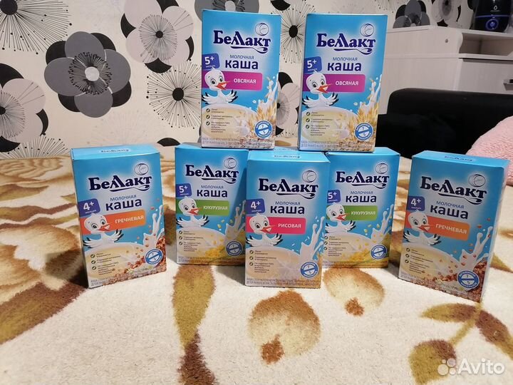 Продам каши Белакт в наличии 4 шт. Цена 50 р. /шт