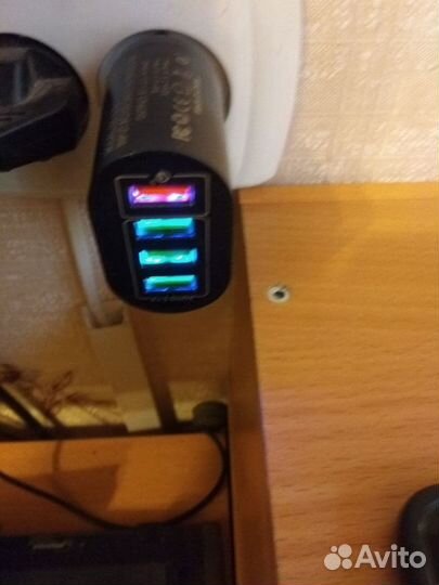 Зарядка USB 4 порта