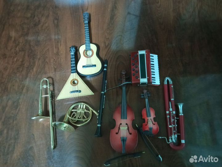 Музыкальные Миниинструменты-сувениры