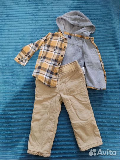 Детские вещи пакетом на мальчика 80 86