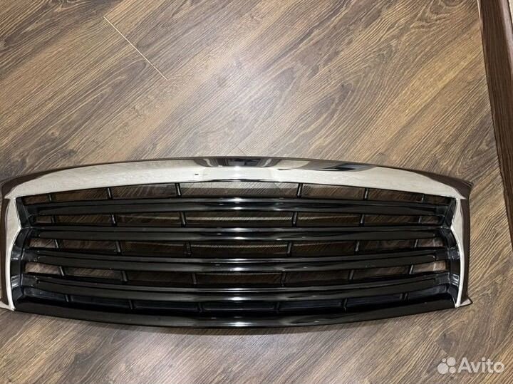 Решетка переднего бампера infiniti s бампер